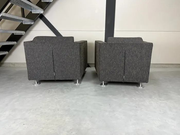 Design on Stock Blizz fauteuils, antracietgrijze stof — Fauteuil (foto 4)