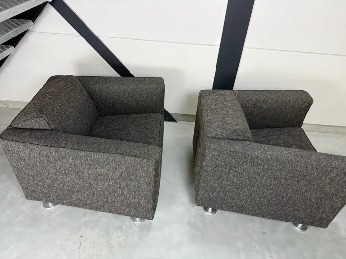Design on Stock Blizz fauteuils, antracietgrijze stof — Fauteuil (foto 6)