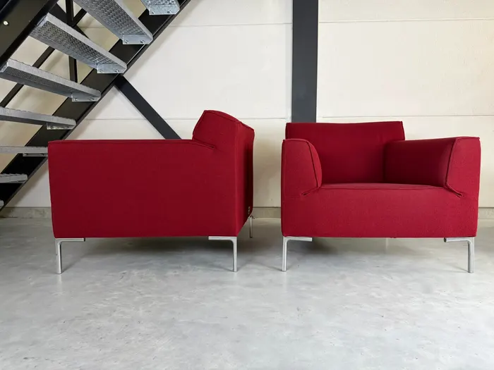 Design on Stock Bloq fauteuils, set van 2