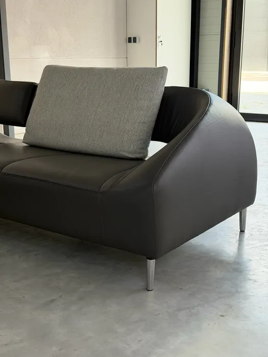 Leolux Vol de Reve hoekbank, Leder Senso Castor — Bank (foto 15)